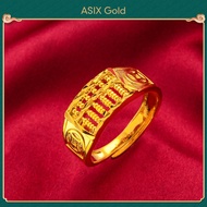 ASIX GOLD 916 Gold Men and Womens Ring Korean Gold Abacus Ring