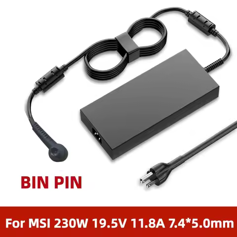 230W 19.5V 11.8A Big pin Laptop Adapter For MSI GL63 GL73 WT70 WT72 GE63 GE75 GE73 GP75 GE63VR GT62V
