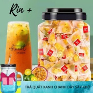 Dried passion fruit green kumquat detox tea