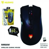 เม้าส์ NUBWO NM89W Wireless Gaming mouse- รับประกันสินค้า 1 ปี
