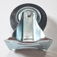 4-inch Rubber Display Case Wheels Trolley Cart Wheels