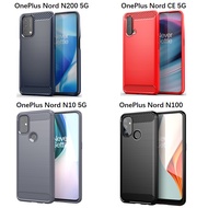 Case Carbon OnePlus 1+ Nord 2 / CE / N200 / N100 / N10 5G OnePlus 1+ 9R 8T 8 9 Pro Soft Phone Case C