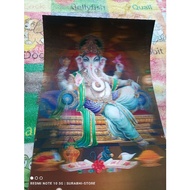 Ganesha 03 3D poster