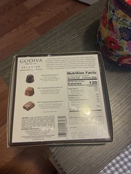 Godiva chocolate gift box