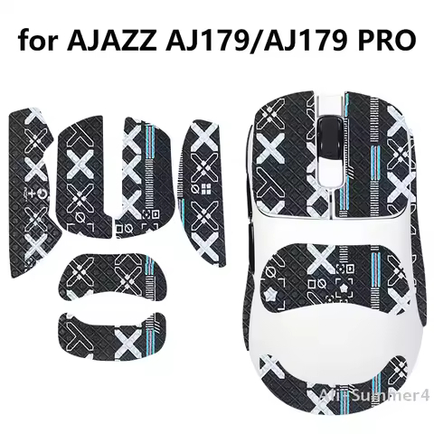 Anti-Slip Mouse Grip Tape Skate Sticker For AJAZZ AJ179/AJ179 Pro Gaming Mouse For E-Sports Computer