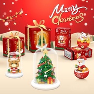 [READY STOCK]D SHOP NANOBLOCK WISEHAWK 2717-2723- 2724 TUMBLER LUCKY CAT-SANTA CLAUS NANOBLOCK
