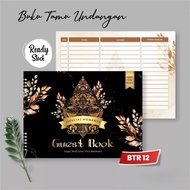 LUXURY WEDDING GUEST BOOK - WEDDING GUEST BOOK AESTHETIC BTR 12