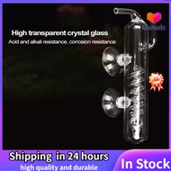 【Big Promotion】High Transparent Crystal Glass Aquarium Bubble Counter Screw Fish Tank CO2 External Bubble Gauge