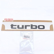 Turbo Land Cruiser Sticker VX80 HDJ80 Original Toyota 75994-60080-03 Turbo Body Sticker Landcruiser 