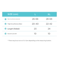 MOMORABBIT Swim Pants Waterproof Diaper L, XL (9pcs)