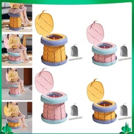 [Isuwaxa] Foldable Training Toilet Chair AntiSlip Travel Toilet Portable Potty Seat