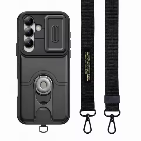 Fashion Portable Lanyard Case for Samsung Galaxy A56 5G A 56 GalaxyA56 Protective Funda
