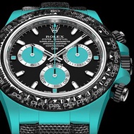 勞力士 Rolex DiW Daytona Quartz Fiber “CELESTE" (Retail:EUR 59990)