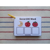 CVC SECRET WORD ACTIVITY FLASH CARD (42 CARDS)