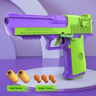 Decompression Radish Gun Toy Desert Eagle 2011 Pistol 1911 Model Soft Clay Simulation Slime Bubble G