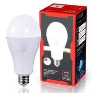 Lampu Bohlam Otomatis LED Super Terang 20W AC/DC | Magic Emergency Lamp Fitting On/Off Nyala Tanpa L