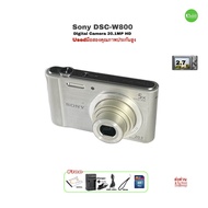 Sony Cyber-Shot DSC-W800 Digital Camera 20.1MP HD กล้องดิจิตอลคอมแพค เลนส์คมชัดสูง 5X Zoom Lens Used มือสองคุณภาพประกันสูง3เดือน