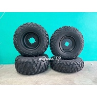 23x7-10/22x10-10.Rubber + 4-Hole Pan 110 Rim 10.Rubber With 10-Inch Edge A Pattern