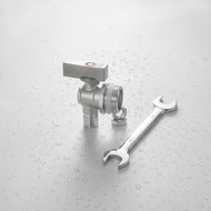 High Flow Large Bore Heating Valve Detachable Plumbing Hardware Double Seal for Boiler Room