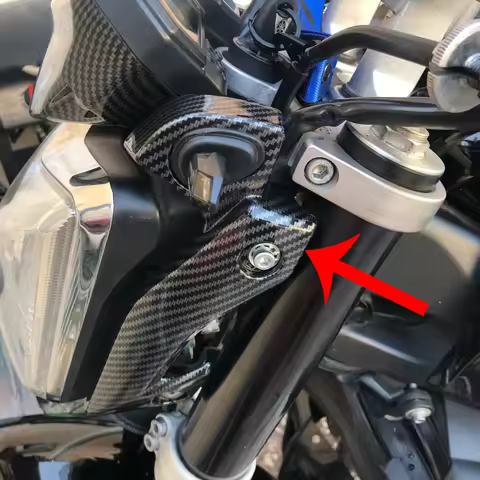 FZ1 Upper Side Fairing Panel Cover Cowl Headlight Bracket Support Motor Parts For Yamaha FZ1-N FZ-1N