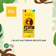 Better Gourmet 5 Black Multigrain Biscuits 180g