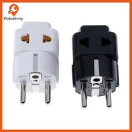 Pinkcat 1 to 2 Splitter Germany France 5mm plug to universal UK/US/EU/AU 2/ 3 pin socket MY