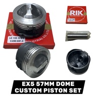 EX5/KRISS 57MM HIGH DOME PISTON SET