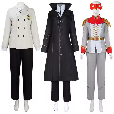 Persona 5 Cosplay Costumes Ren Amamiya Makoto Cosplay Niijima Goro Akechi Anime Game Role Play Outfi