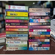 NOVEL TERPAKAI PRELOVED ALAF 21 BUKU PRIMA SET 3 MURNI AQILA AISYA SOFEA MAZNI AZNITA
