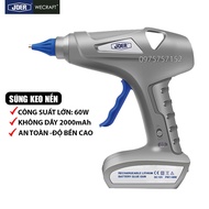Súng bắn keo nến silicon to 60W không dây JOER S-811 máy bắn keo nến pin Lithium hiện đại nóng nhanh