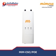 Mimosa C5c with 24 Volts POE Bundle 4.9-6.4 GHz 27 dBm 802.11ac SMA C5c/PoE BNDL NA/EU (C5c)