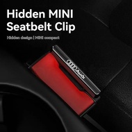 [Ready Stock] Audi Logo Car Seat Belt Buckle Silencing Buckle Hidden MINI Buckle Upgrade Electroplat