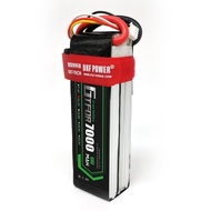 แบตเตอรี่ลิโพ  GTFDR 7000mah 60C-120C 11.1V(3S) / 14.8V(4S) / 22.2V(6S) สำหรับ รถ เรือ เครื่องบิน วิ