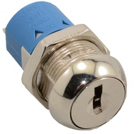 Jameco ValuePro Keylock Switch 2 Position SPDT 4A 125VAC 28VDC Off-MOM Panel Mount