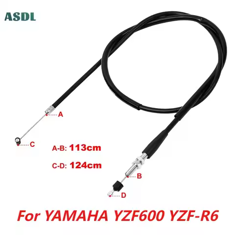 Motorcycle Clutch Line Cable Wire For YAMAHA YZF600 YZF-R6 YZF 600 YZF R6 1999 2000 2001 2002 2003 2