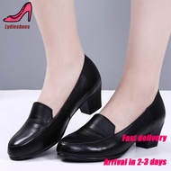 New School Shoes Marikina Shoes School Shoes for Women Soft Leather Shoes High Heels