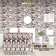 Paldu ID - WALLPAPER 3D VINYL GRANIT MARBLE BATU ALAM Ukuran 30 x 60 Cm / STICKER 3D VINYL GRANIT MA