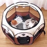 Ready Stock] Cat Tent Rumah Kucing Cat House Portable Folding Outdoor Travel Pet Tent Dog Tent/