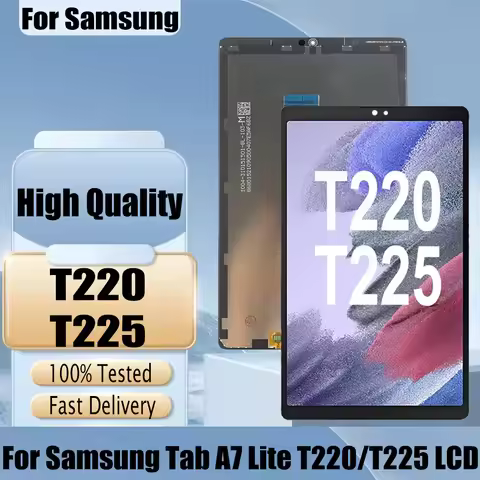 High Quality For Samsung Tab A7 Lite 2021 SM-T225 SM-T220 T225 T220 LCD Display Touch Screen Digitiz