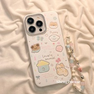 Ốp Lưng Điện Thoại Silicon Dễ Thương Họa Tiết Động Vật Hoạt Hình Cho Oppo Find X8/X7/X6 Pro/X5 K7X K