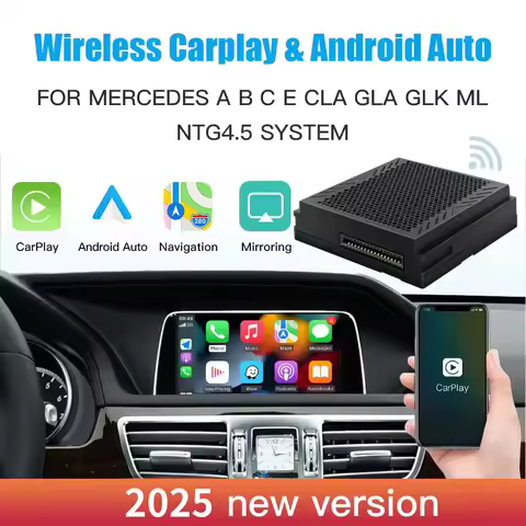 Wireless Carplay Suitable For Mercedes Benz A B C E CLA GLA GLK ML Sprinter NTG4.5 Becker Module And