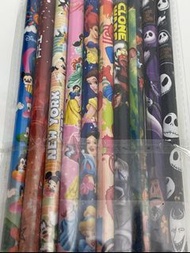 卡通人物鉛筆✏️一套十支 10 cartoon character pencil set 兒童返學上課文具 children kid boy girl student school study sta