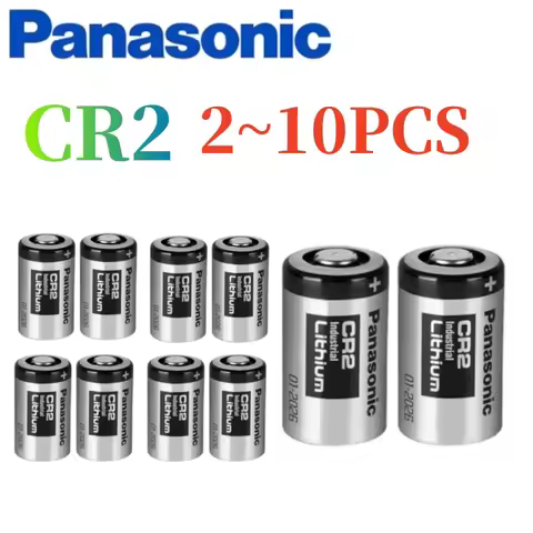 2pcs-10pcs Panasonic CR2 CR15H270 Lithium Manganese Battery Polaroid mini 25 Camera Printer Disc Bra