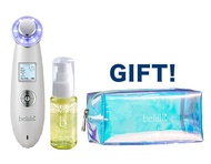 belulu美露露 Classy超聲波離子導入導出彩光潔面儀 銀白色