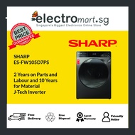 Sharp ES-FW105D7PS 10.5kg/7kg Washer- Dryer Combo.