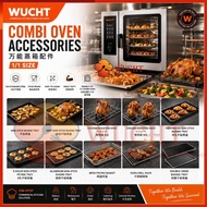 【WUCHT】1/1 Combi Oven Accessories Baking Roasting & Cooking 1/1 GN TRAY Combi Tray Combi Rack Combi 