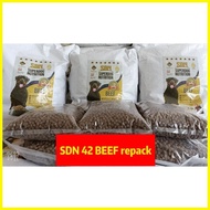 ✸ ❖ ∈ 1KG SDN BEEF 42% PROTEIN SUPERDOG NUTRITION DOG FOOD (repack)