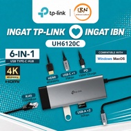 TP-Link USB Type-C 6-Port Hub UH6120C (6-in-1 Expansion) @ IBN