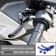 For ZONTES 368G 368-G 368E 368-E 368D 368-D 368K 368 K CNC Short Clutch Lever Brake Handle Lever Mod