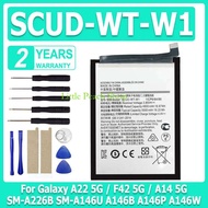 全新，全新， Brand New SCUD-WT-W1 5000mAh Battery For Samsung Galaxy A22 F42 / A14 5G SM-A226B SM-A146U A1